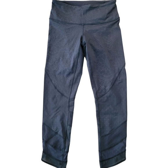 lululemon athletica Pants - Lululemon Athletica Leggings Women's Size 4 Black Waist 24" Inseam 24"